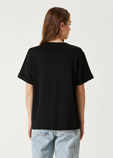 Lol Siyah Basic T-shirt - 5