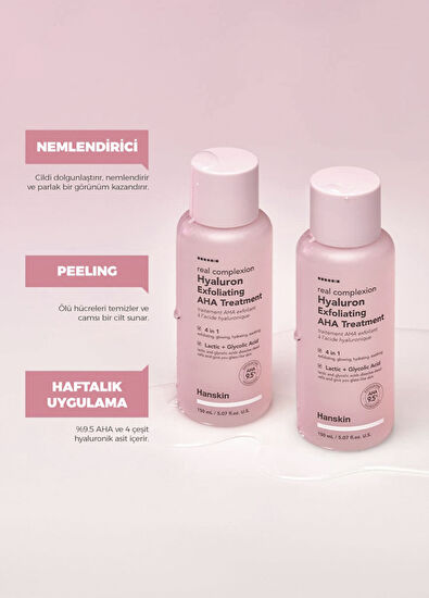 Hanskin Hyaluron Exfoliating Brightening Face Tonic 150 ml - 3