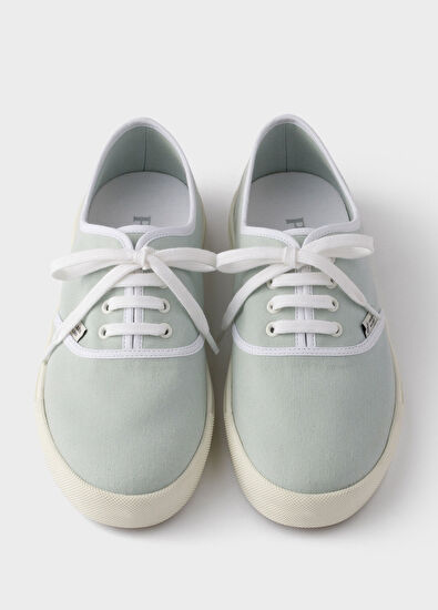 Prada Diril Fabric Lace-Up Sneakers - 3