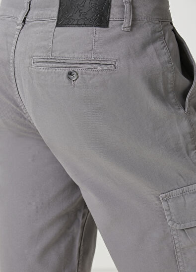 Beymen Club Gri Kargo Şort - 5