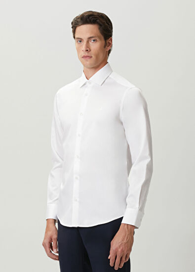 Beymen Club Comfort Fit White Shirt - 5