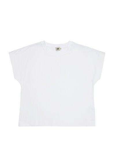 Beymen Club Beyaz Bisiklet Yaka Dikişsiz T-shirt - 7