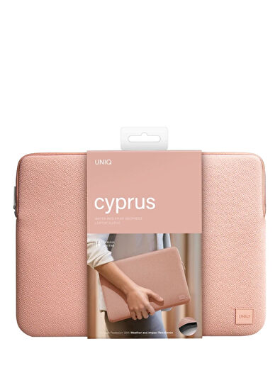 Cyprus Kahverengi 14" Su Geçirmez Neopren Kumaş Laptop Çantası - Görsel 6