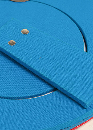 Zsa Zsa Zsu Dadrı Colored Glass Bead Wooden Frame 17 cm - 4