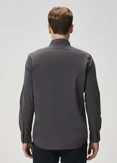 Beymen Club Relax Fit Anthracite Shirt - 5