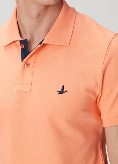 Beymen Club Slim Fit Somon Polo Yaka T-shirt - 6