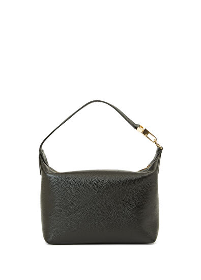 Beymen Club Siyah Kadın Deri Omuz Çantası - 4