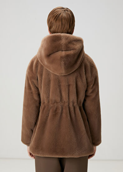 Beymen Club Vizon Kapüşonlu Mont - 6