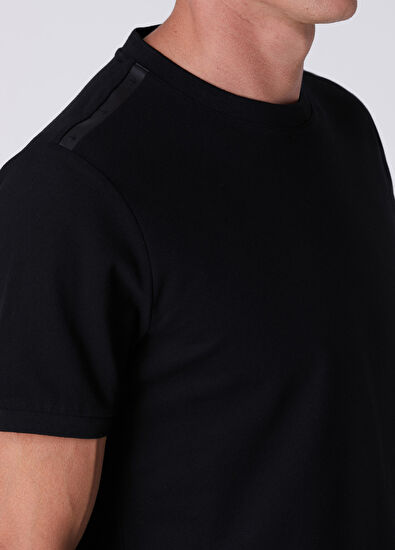 Beymen Club Basic Fit Siyah Pike T-shirt - 6
