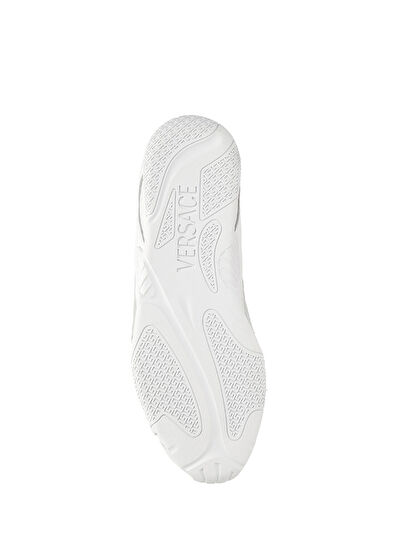 Versace Galaxia White Mens Leather Sneakers - 5