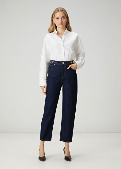 Beymen Club Mom Fit Indigo Jeans - 7