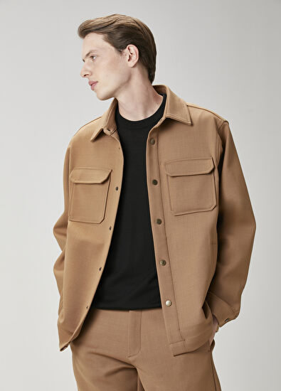 Beymen Club Deve Tüyü Dış Gömlek - 4