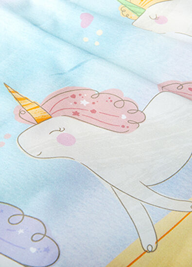 Casadora Baby Astra %100 Organik Pamuk Saten Bebek Çocuk Nevresim Takımı 160 x 220 cm - 7