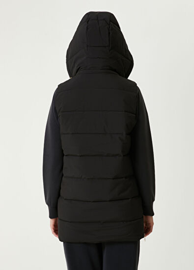 Beymen Club Black Hooded Puffer Vest - 6