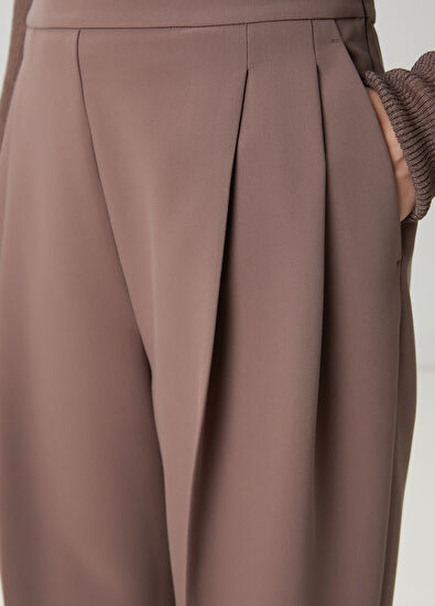 Beymen Club Dusty Rose Pleated Pants - 5