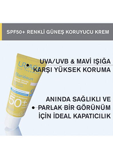 Uriage Bariesun SPF50+ Açık Ton Renkli Güneş Koruyucu Krem 50 ml - 5