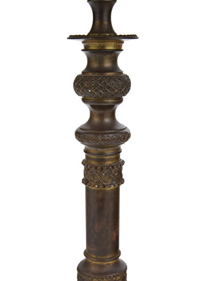 Nish Solutions Leone Aliotti Bronz Gövdeli Abajur - 6