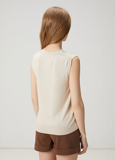 Beymen Club Bej Kolsuz Triko - 4