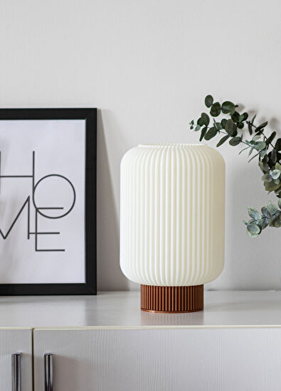 Soli Workshop Helios Bakır Masa Lambası - 4