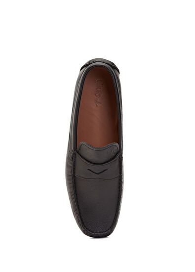 Beymen Club Black Band Detail Men's Leather Loafer - 4