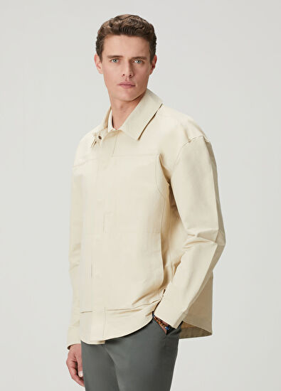 Beymen Club Beige Overshirt - 5