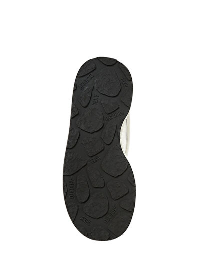 Beyaz Kadın Deri Terlik - Görsel 6