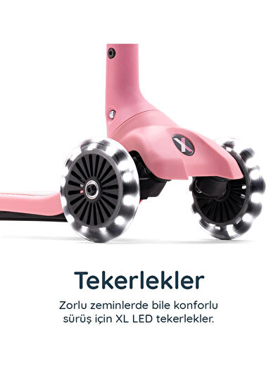 SmarTrike Xtend Mini+ 2-9 Years 2 Stage Growing Foldable LED Wheel Kids Scooter - 5