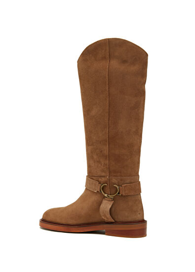 Beymen Club Mink Women Leather Boots - 3