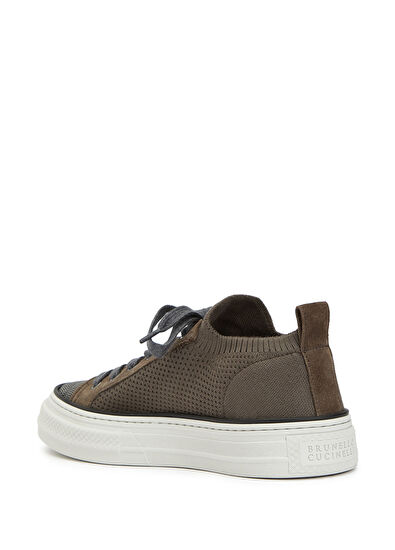 Brunello Cucinelli Brown Women's Sneakers - 3