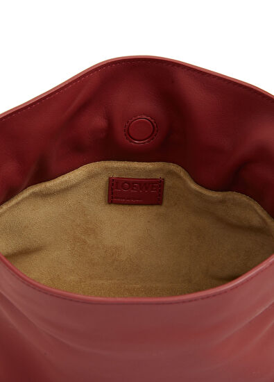 Mini Flamenco Kırmızı Kadın Deri Çanta - Görsel 6