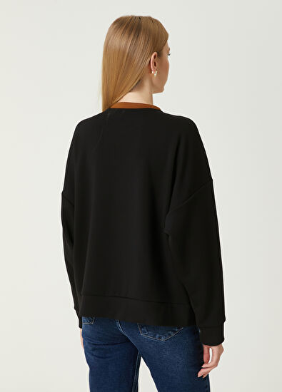Beymen Club Colorblock Yıldız İşlemeli Sweatshirt - 6