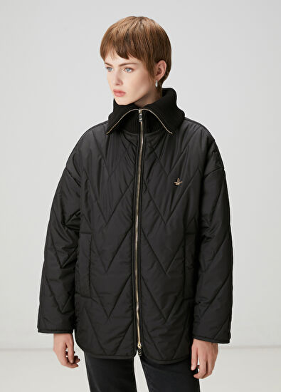 Beymen Club Siyah Kapitoneli Mont - 3