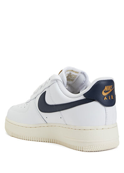 Nike Air Force 1 '07 Flyease Beyaz Kadın Deri Sneaker - 3