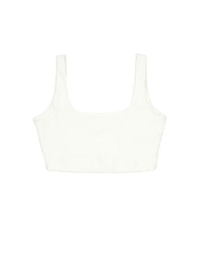 Beymen Club Kırık Beyaz Crop Atlet - 7