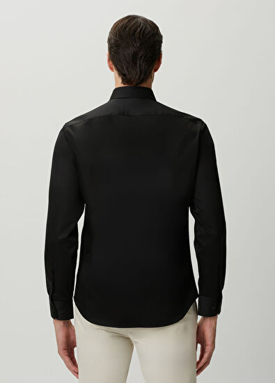 Beymen Club Siyah Slim Fit Gömlek - 5