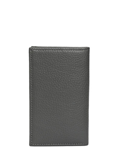 Beymen Club Anthracite Men's Leather Card Holder - 3