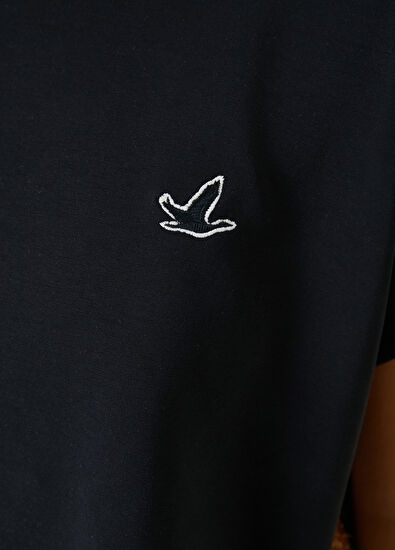 Beymen Club Siyah Şerit Detaylı T-shirt - 5