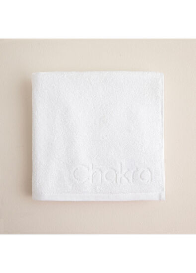 Chakra Solid White 3-Piece Towel Set 50x90 cm - 3