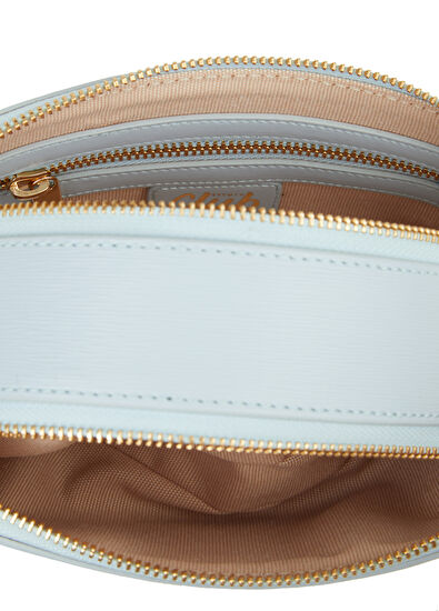 Beymen Club Açık Mavi Logolu Kadın Çapraz Çanta - 5