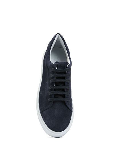 Beymen Club Lacivert Erkek Süet Sneaker - 4