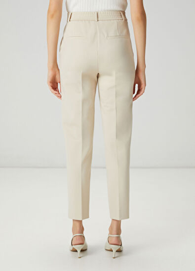 Beymen Club Beige Cigarette Pants - 5