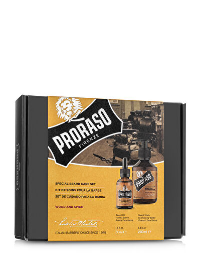 Proraso Duo Sakal Seti Bakım yağı ve Wood And Spice Şampuan - 4
