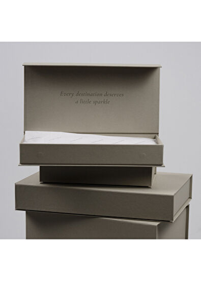 Pack'n Travel Bej Deri Kadın Takı Cüzdanı - 7