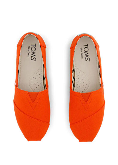 Toms 10021933 Classic Heritage Kırmızı Kanvas Kadın Espadril - 4