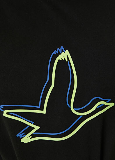 Beymen Club Siyah Logo Baskılı T-shirt - 6