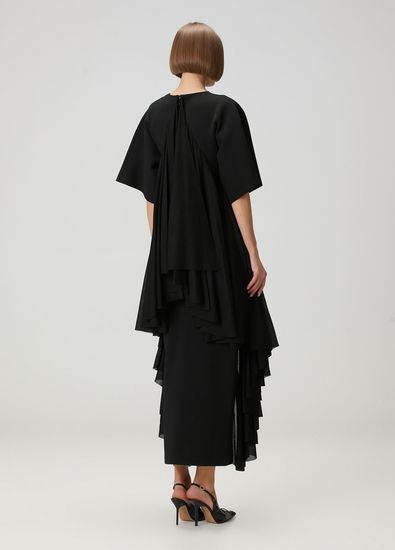 Jacquemus The Mistral Siyah Maksi Elbise - 5