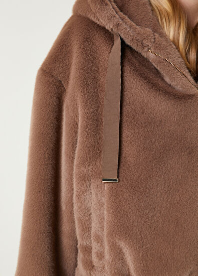 Beymen Club Vizon Kapüşonlu Kısa Mont - 5