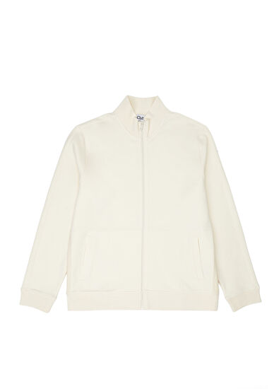 Beymen Club Kırık Beyaz Kaz Detaylı Joop Interlock Sweatshirt - 5