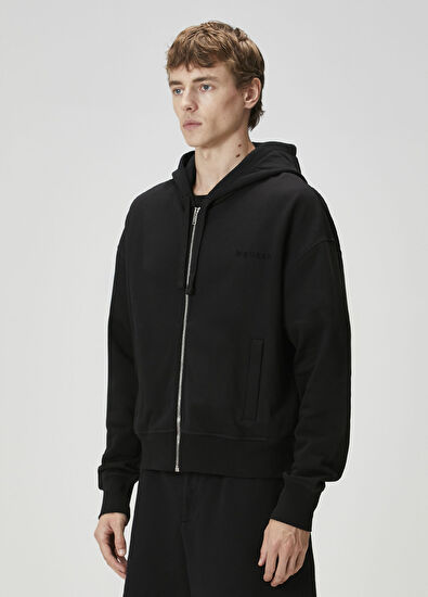 Alexander McQueen Black Hooded Sweatshirt - 3