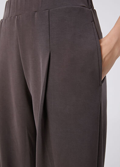 Beymen Club Kahverengi Slouchy Modal Eşofman Altı - 6